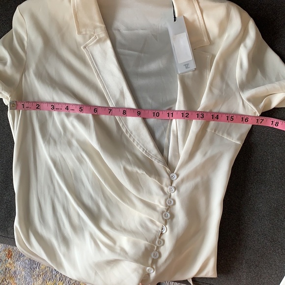 Tiziano Zorzan silk satin blouse - Picture 8 of 14